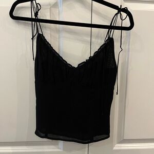 NWOT Reformation Black Top